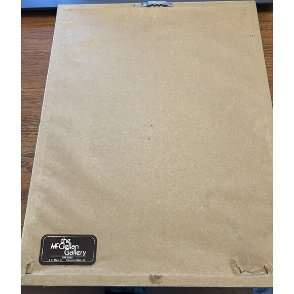 Strawberry Shortcake Framed Painting Matted Signed RR Knight McClellan Gallery - Picture 4 of 6